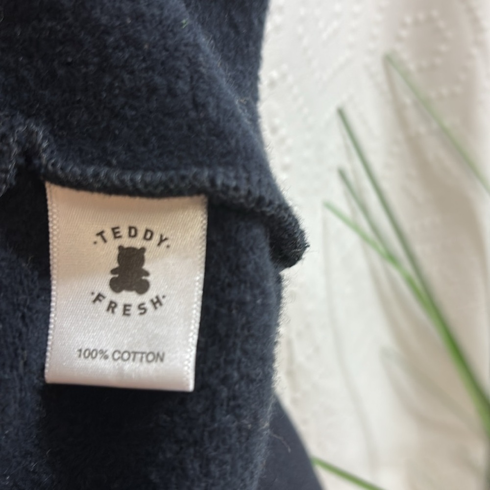 TEDDY FRESH - Women's Logo Crop Hoodie large - Picture 7 of 8